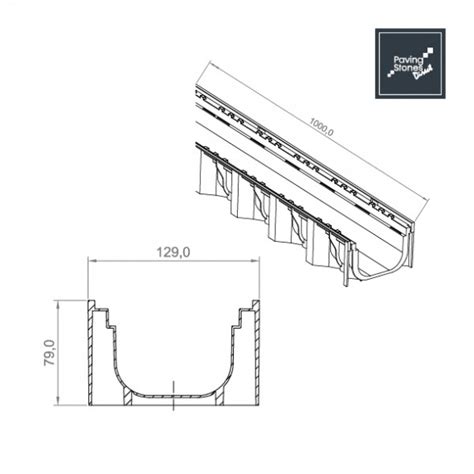 aco chanel|aco drain channel detail.